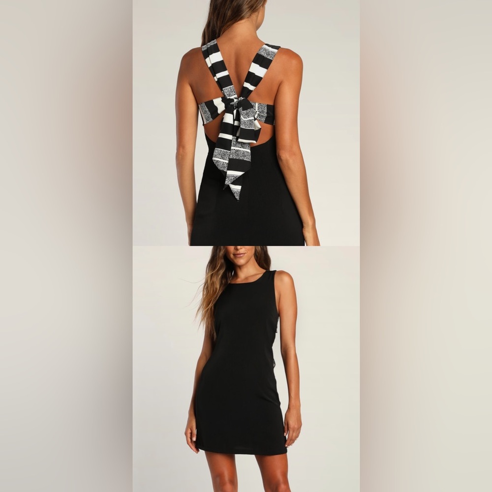 Lulu’s Size Large Black Dress